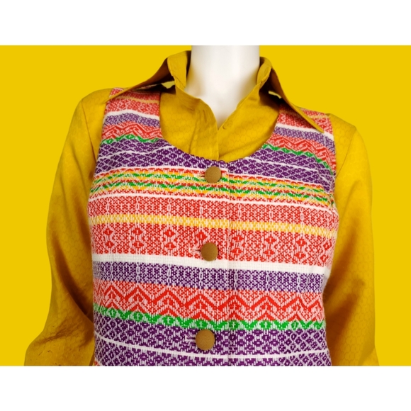 SOLD 1960s mod skirt set - Picture 10 of 15